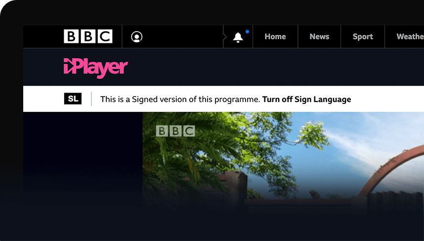 BBC iPlayer - Accessibility